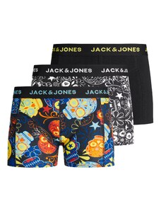 Jack & Jones Junior Долни гащи 'Sugar' нейви синьо / пъстро / черно / бяло