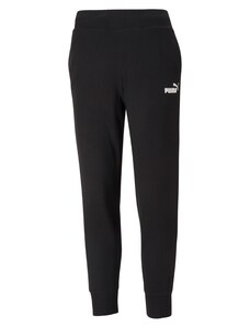 PUMA Спортен панталон 'Essential' черно / бяло