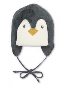 Зимна бебешка шапка с пингвинче, Sterntaler