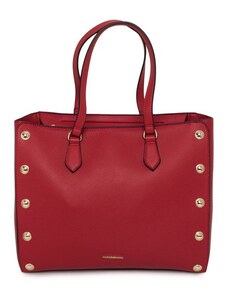 Дамска голяма червена чанта Roccobarocco