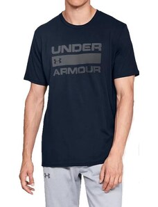 Under Armour Тениска Under Arour UA TEA ISSUE WORDARK SS-NVY