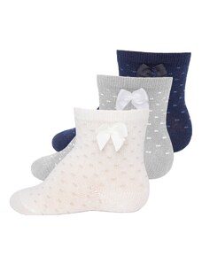 EWERS Къси чорапи кремаво / светлобежово / тъмносиньо / сив меланж / бяло