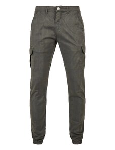 Urban Classics Карго панталон сиво / тъмносиво