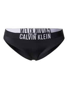 Calvin Klein Swimwear Долнище на бански тип бикини черно / бяло