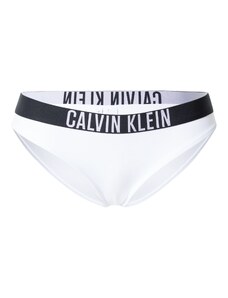 Calvin Klein Swimwear Долнище на бански тип бикини черно / бяло