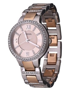 FOSSIL Аналогов часовник 'Virginia ES3405' розово злато / сребърно