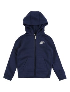 Nike Sportswear Суичъри с качулка 'Club' нейви синьо / бяло