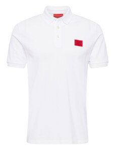 HUGO Red Тениска 'Dereso' червено / черно / бяло
