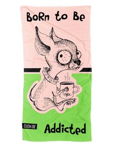 Cush.be Плажна кърпа Born To Be Addicted