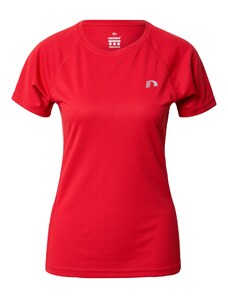 Newline Функционална тениска сиво / червено