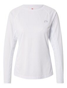 Newline Функционална тениска сиво / бяло