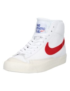 Nike Sportswear Сникърси 'Blazer Mid 77' бежово / кралско синьо / червено / бяло