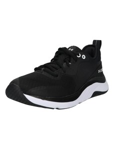UNDER ARMOUR Спортни обувки 'Omnia' черно / бяло
