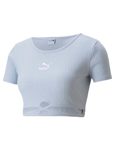 PUMA T-shirt Classics Ribbed Tee 533450 21 arctic ice