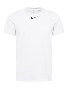 NIKE Функционална тениска черно / бяло