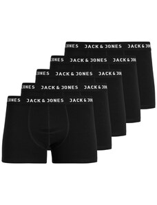 Jack & Jones Junior Долни гащи 'Huey' черно / бяло