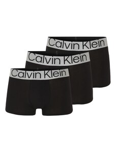 Calvin Klein Underwear Боксерки сиво / черно