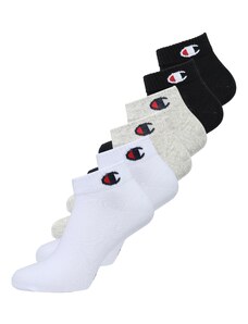 Champion Authentic Athletic Apparel Дамски чорапи тип терлици сиво / червено / черно / бяло