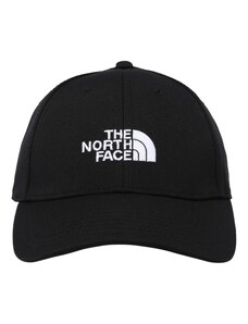 THE NORTH FACE Спортна шапка черно / бяло