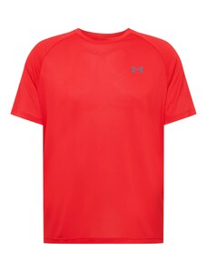 UNDER ARMOUR Функционална тениска 'Tech 2.0' антрацитно черно / огнено червено