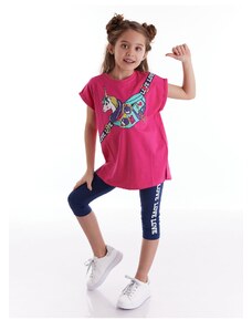 mshb&g Girl's T-shirt Set with Unicorn Bag