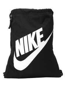 Nike Sportswear Тренировъчна чанта 'Heritage' черно / бяло
