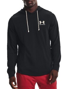 Суитшърт с качулка Under Armour UA RIVAL TERRY LC HD-BLK 1370401-001 Размер L