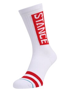 Stance Спортни чорапи червено / бяло