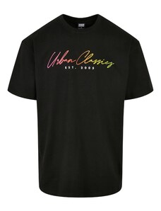 Urban Classics Тениска неоново жълто / неоново зелено / фуксия / черно / бяло
