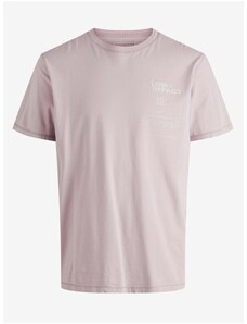 Светло розова тениска Jack & Jones Ozone - мъже