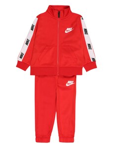 Nike Sportswear Облекло за бягане червено / черно / бяло