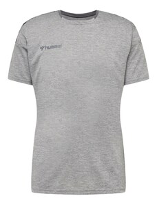 Hummel Функционална тениска сив меланж / черно