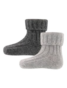 EWERS Къси чорапи сиво / тъмносиво