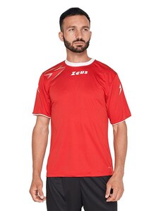 Мъжка Тениска ZEUS Shirt Mida Rosso/Bianco