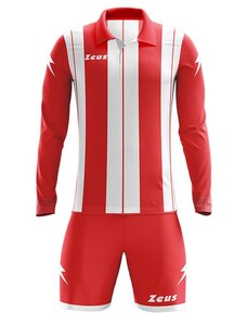 Футболен Екип ZEUS Kit Pitagora Rosso/Bianco