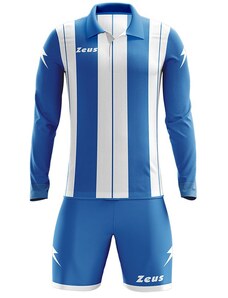 Футболен Екип ZEUS Kit Pitagora Royal/Bianco