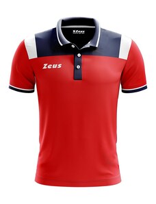 Детска Тениска ZEUS Polo Vesuvio Blu/Rosso