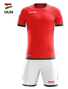 Детски Спортен Екип ZEUS Kit Mundial HUN Rosso/Bianco