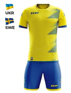 Детски Спортен Екип ZEUS Kit Mundial UKR Giallo/Royal