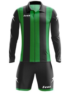Футболен Екип ZEUS Kit Pitagora Nero/Verde