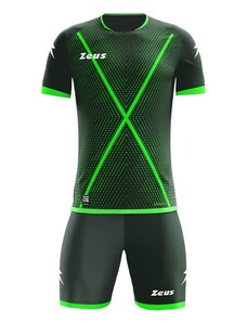 Детски Футболен Екип ZEUS Kit Icon Wolfsburg Verde/Verde fluo