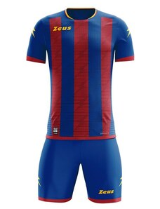 Детски Футболен Екип ZEUS Kit Icon Barcelona Royal/Granata