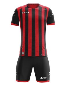 Детски Футболен Екип ZEUS Kit Icon Milan Nero/Rosso