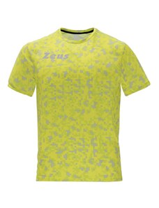 Мъжка Тениска ZEUS T-Shirt Pixel Giallo Fluo