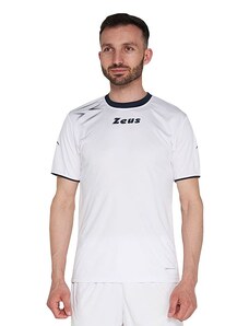 Мъжка Тениска ZEUS Shirt Mida Bianco/Blu
