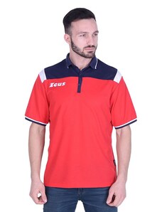 Мъжка Тениска ZEUS Polo Vesuvio Blu/Rosso