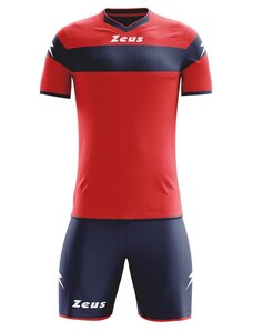Детски Футболен Екип ZEUS Kit Apollo Rosso/Blu