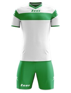 Детски Футболен Екип ZEUS Kit Apollo Bianco/Verde