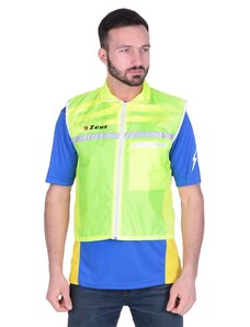 Мъжки Елек/Ветровка ZEUS Rain Jacket Runner Smanicato Fluorescente
