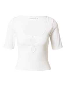 Abercrombie & Fitch Тениска бяло